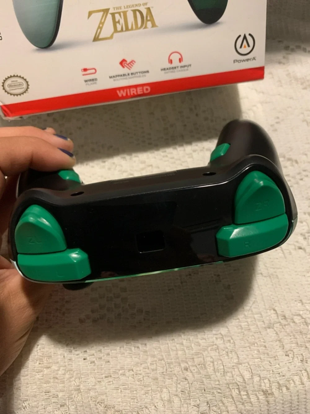 Power A Nintendo Switch The Legend of Zelda Tears Kingdom Wired Controller *NEW*